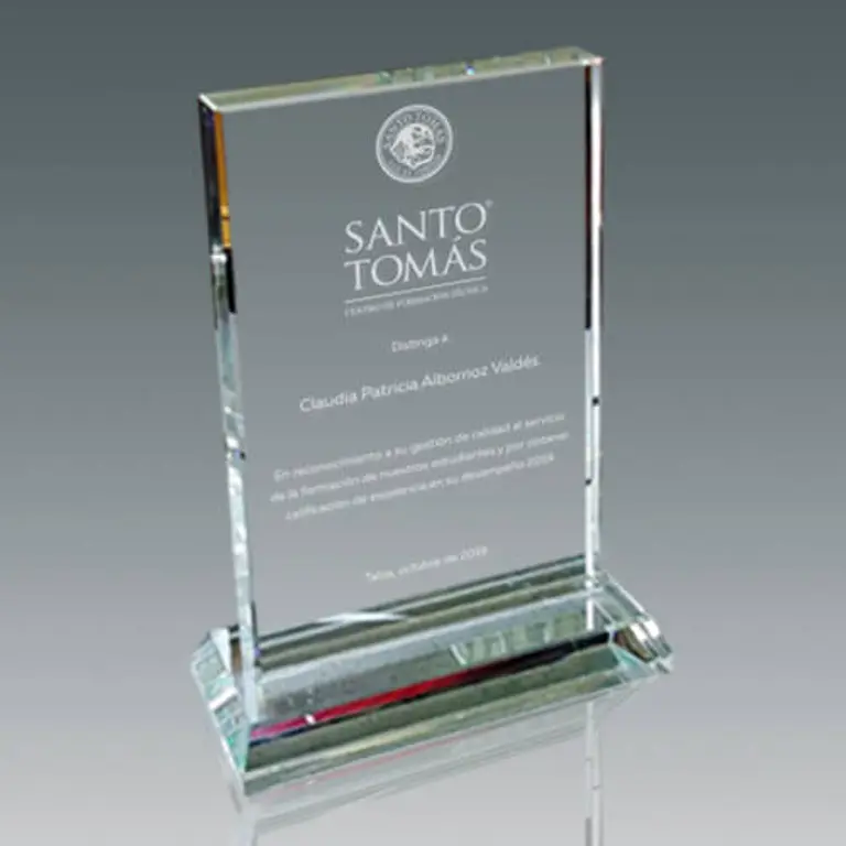 Galvano Cristal Rectangular RL 45